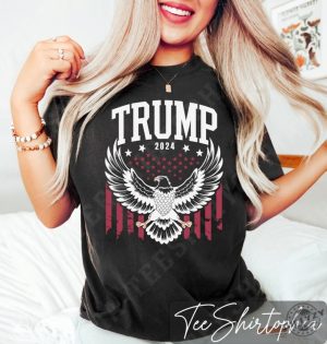 Donald Trump Shirt Trump Eagle Tshirt Republican Gifts Trump For President 2024 Trump Hoodie Republican Sweatshirt Election 2024 Shirt giftyzy 2