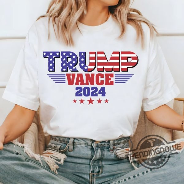 Trump Vance 2024 Shirt Vice President Trump Shirt Republican Shirt Political Shirt Conservative Shirt Maga 2024 Trump T Shirt trendingnowe 2