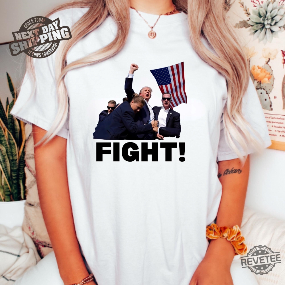 Donald Trump Fight Donald Trump Presidential Campaign Trump Shooting Shirt Trump Merch Trump Shot Shirt Trump Shirts