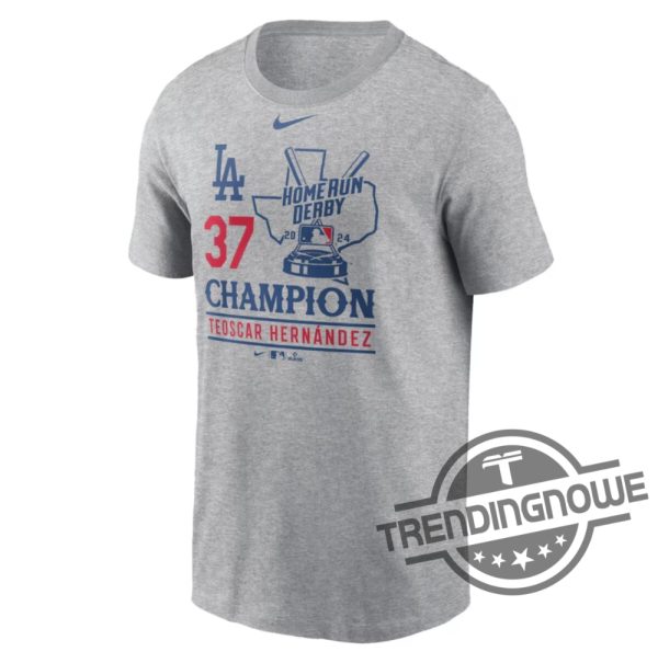 Home Run Derby Champion Shirt Teoscar Hernandez Los Angeles Dodgers Nike 2024 Mlb Home Run Derby Champion Shirt trendingnowe 1