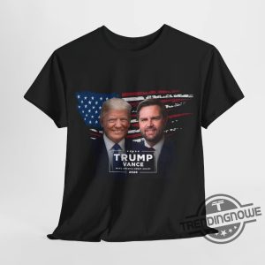 Donald Trump Jd Vance Campaign Shirt Trump Vance 2024 Tee Shirt Maga Make America Great Again Shirt trendingnowe 2