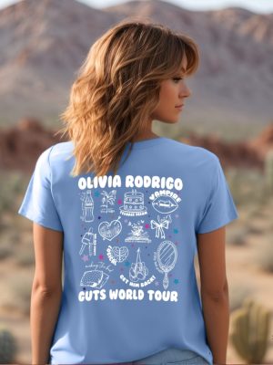 Olivia Rodrigo Guts World Tour Shirt Guts Tour 2024 Shirt Olivia Rodrigo Fans Shirt Olivia Guts Merch revetee 4