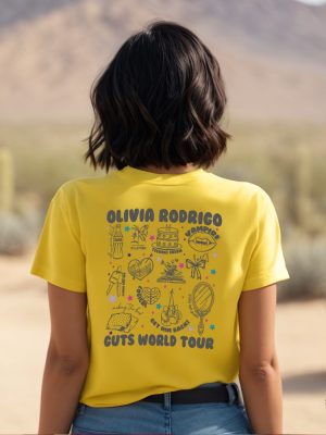 Olivia Rodrigo Guts World Tour Shirt Guts Tour 2024 Shirt Olivia Rodrigo Fans Shirt Olivia Guts Merch revetee 5