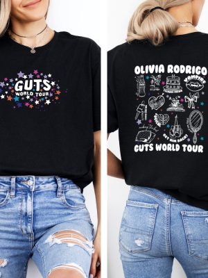 Olivia Rodrigo Guts World Tour Shirt Guts Tour 2024 Shirt Olivia Rodrigo Fans Shirt Olivia Guts Merch revetee 6