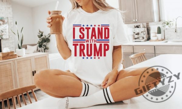 Trump Shirt 2024 I Stand With Trump Tshirt Fight Trump Hoodie Election Sweatshirt 2024 Fight Back Shirt giftyzy 1