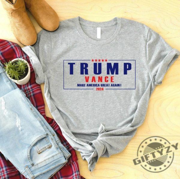 Trump Vance 2024 Tshirt Vice President Jd Vance Hoodie Vp Vance 24 Sweatshirt Trump Fight President Donald Trump And Jd Vance Republican Shirt giftyzy 1