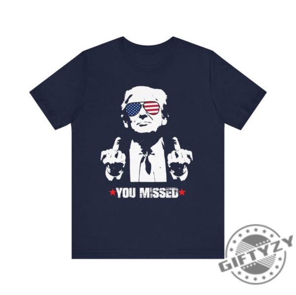 You Missed Trump Shirt Maga Sweatshirt Trump For President Tshirt 2024 Election Hoodie Unisex Presidential Election Shirt giftyzy 6