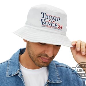 trump vance 24 maga bucket hat make america great again funny donald trump hats