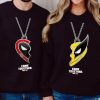 Deadpool And Wolverine Shirt Deadpool Wolverine Logo Come Together T Shirt Sweatshirt Marvel Couple Tee trendingnowe 1