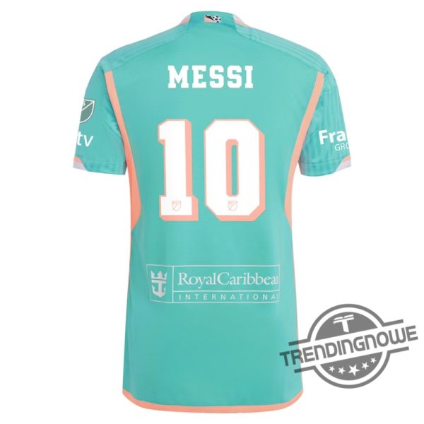 Inter Miami Lionel Messi Jersey Inter Miami Cf Lionel Messi Aqua 2024 Archive Jersey trendingnowe 3