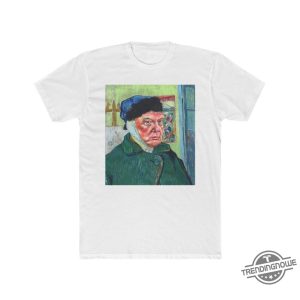 Funny Trump Shirt Stand With Trump T Shirt Van Gogh Ear Bandage Shirt Van Gogh Ear Bandage Shirt Satirical T Shirt trendingnowe 2