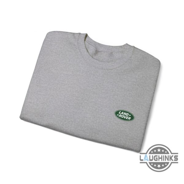 vintage land rover logo sweatshirt t shirt hoodie grey and green land rover shirts gift for car lovers laughinks 10