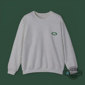 vintage land rover logo sweatshirt t shirt hoodie grey and green land rover shirts gift for car lovers laughinks 6