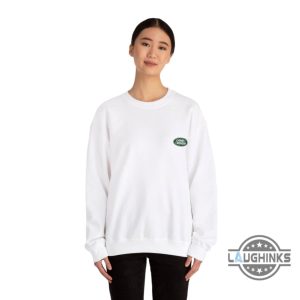 vintage land rover logo sweatshirt t shirt hoodie grey and green land rover shirts gift for car lovers laughinks 8