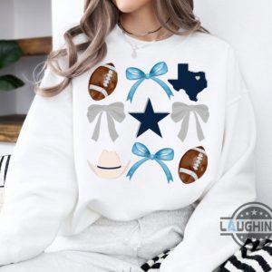 cute dallas cowboys football crewneck sweatshirt mens womens kids