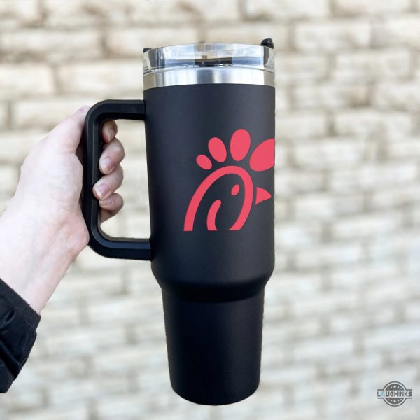 new chick fil a tumbler cup 2024 just a girl who loves chick fil a fast food 40oz stanley tumbler dupe laughinks 4