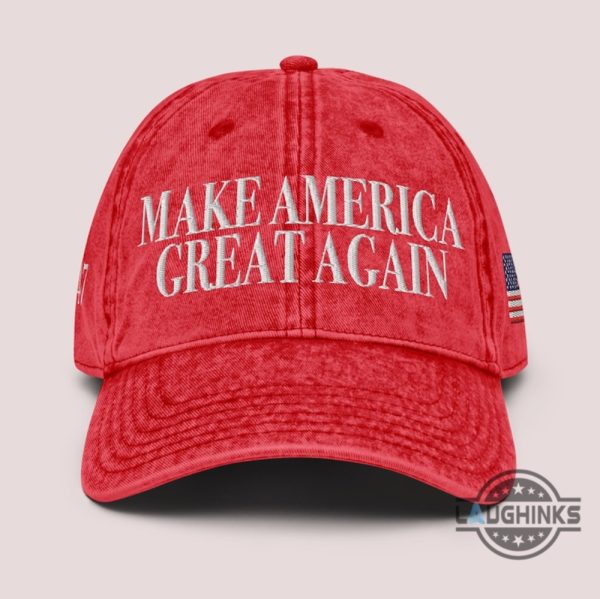 make america great again hat donald trump embroidered maga vintage dad hat 45 47 laughinks 6