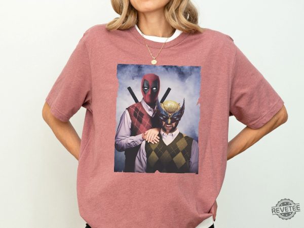 Marvel Deadpool And Wolverine Brothers Shirt Deadpool And Wolverine Merch Deadpool And Wolverine Shirt revetee 1