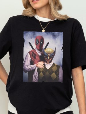 Marvel Deadpool And Wolverine Brothers Shirt Deadpool And Wolverine Merch Deadpool And Wolverine Shirt revetee 3