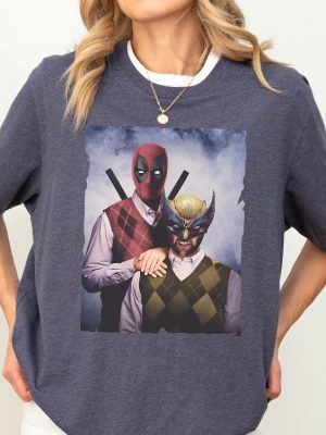 Marvel Deadpool And Wolverine Brothers Shirt Deadpool And Wolverine Merch Deadpool And Wolverine Shirt revetee 4