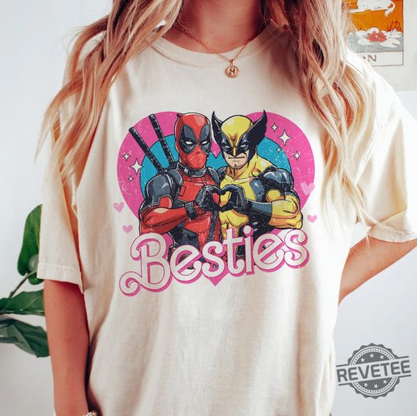 Deadpool Wolverine Besties Forever Shirt Deadpool And Wolverine Shirt Deadpool And Wolverine Merch revetee 1