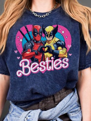 Deadpool Wolverine Besties Forever Shirt Deadpool And Wolverine Shirt Deadpool And Wolverine Merch revetee 2