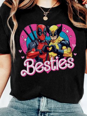 Deadpool Wolverine Besties Forever Shirt Deadpool And Wolverine Shirt Deadpool And Wolverine Merch revetee 3