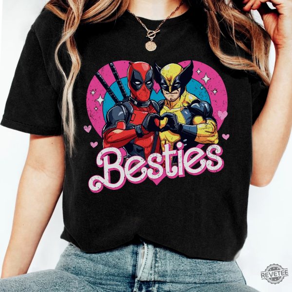 Deadpool Wolverine Besties Forever Shirt Deadpool And Wolverine Shirt Deadpool And Wolverine Merch revetee 3