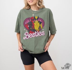 Cute Deadpool Wolverine Besties Forever Shirt Deadpool And Wolverine Shirt Deadpool And Wolverine Merch revetee 2