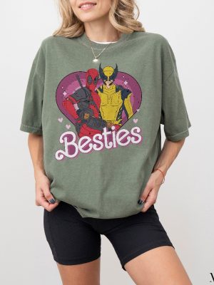 Cute Deadpool Wolverine Besties Forever Shirt Deadpool And Wolverine Shirt Deadpool And Wolverine Merch revetee 2