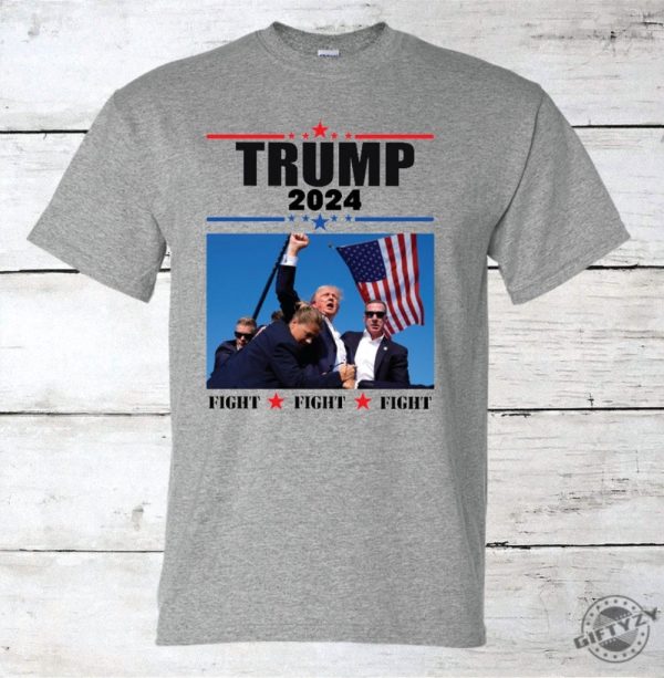 I Stand With Trump Sweatshirt Fight Donald Trump Tshirt Ill Fight Trump Hoodie Trump Shooting Shirt giftyzy 1