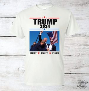 I Stand With Trump Sweatshirt Fight Donald Trump Tshirt Ill Fight Trump Hoodie Trump Shooting Shirt giftyzy 2