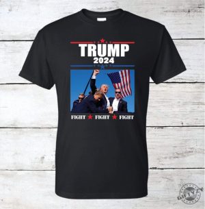 I Stand With Trump Sweatshirt Fight Donald Trump Tshirt Ill Fight Trump Hoodie Trump Shooting Shirt giftyzy 3