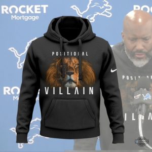 nike positional villain hoodie t shirt sweatshirt worn by brad holmes at detroit lions 2024 nfl draft day laughinks 1