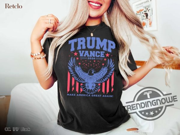 Trump Shirt Trump Vance 24 T Shirt Trump 2024 Shirt Jd Vance Eagle Trump Shot T Shirt Trump 2024 Trump Shirt trendingnowe 2