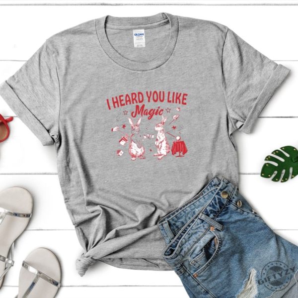 I Heard You Like Magic Shirt Rabbit Baby Lgbtq Pride Tshirt Midwest Princess Sweatshirt Red Wine Supernova Hoodie Funny Animal Shirt giftyzy 3