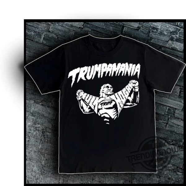 Trumpamania Hoodie V2 Trumpamania Runs Wild On You Shirt Hulk Hogan Trump Shirt Hulk Hogan Ripping Shirt Hulkamania Shirt trendingnowe 1