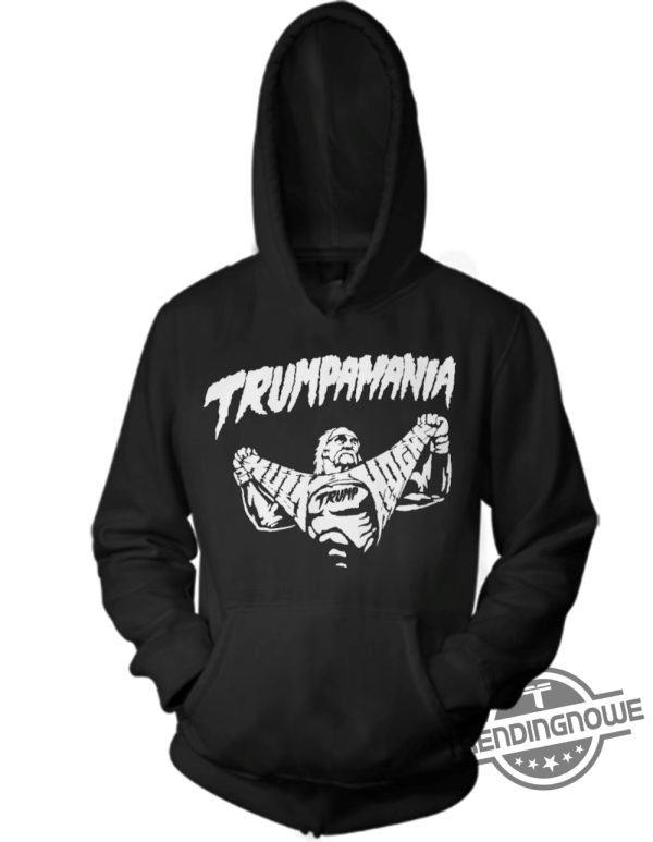 Trumpamania Hoodie V2 Trumpamania Runs Wild On You Shirt Hulk Hogan Trump Shirt Hulk Hogan Ripping Shirt Hulkamania Shirt trendingnowe 2