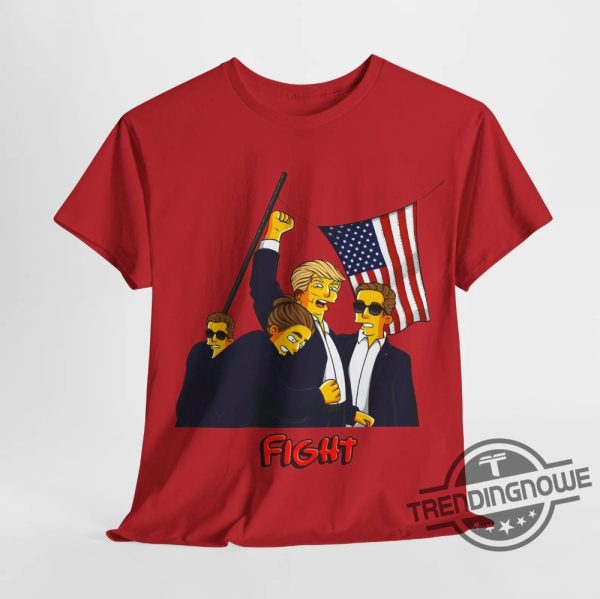 Trump Assassination Shirt Fight Donald Trump Shirt Trump Fist Pump Shirt Trump 2024 Tee trendingnowe 1