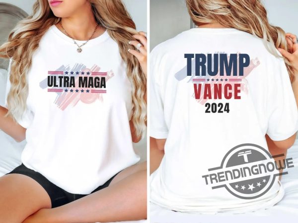 Trump Vance T Shirt Maga Tee Trump Vance 2024 Election T Shirt Patriot T Shirt Trump Merch Trump Vance 2024 Election Tshirt trendingnowe 1