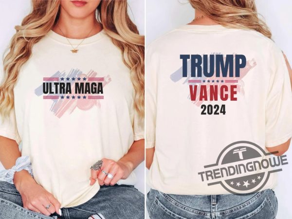 Trump Vance T Shirt Maga Tee Trump Vance 2024 Election T Shirt Patriot T Shirt Trump Merch Trump Vance 2024 Election Tshirt trendingnowe 2