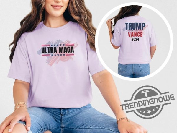 Trump Vance T Shirt Maga Tee Trump Vance 2024 Election T Shirt Patriot T Shirt Trump Merch Trump Vance 2024 Election Tshirt trendingnowe 3