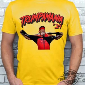 Hulk Hogan Trump Shirt Real American 2024 Shirt Trumpamania T Shirt Trump Hulk Hogan Maga Shirt Trumpmania Shirt trendingnowe 3