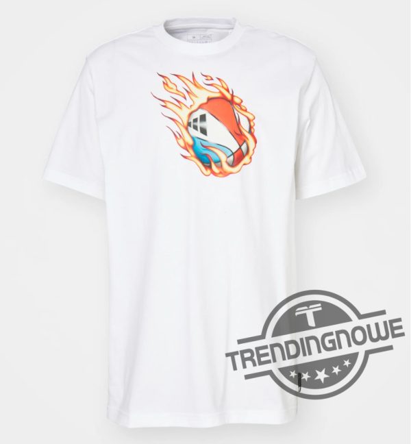 Anthony Edwards Shirt On Fire Graphic Tee Anthony Edwards Complicated T Shirt trendingnowe 1