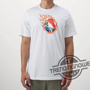 Anthony Edwards Shirt On Fire Graphic Tee Anthony Edwards Complicated T Shirt trendingnowe 2