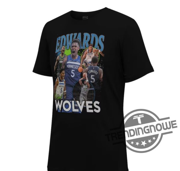 Anthony Edwards Shirt Minnesota Timberwolves Player Crossroads T Shirt trendingnowe 1