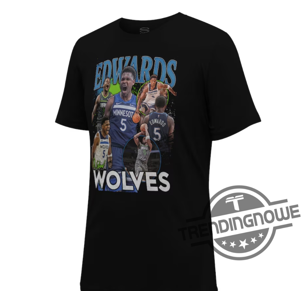 Anthony Edwards Shirt Minnesota Timberwolves Player Crossroads T Shirt