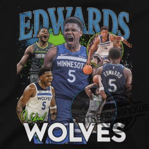 Anthony Edwards Shirt Minnesota Timberwolves Player Crossroads T Shirt trendingnowe 2