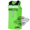 Anthony Edwards Jersey Anthony Edwards Minnesota Timberwolves Swingman Player Jersey Anthony Edwards Shirt trendingnowe 1