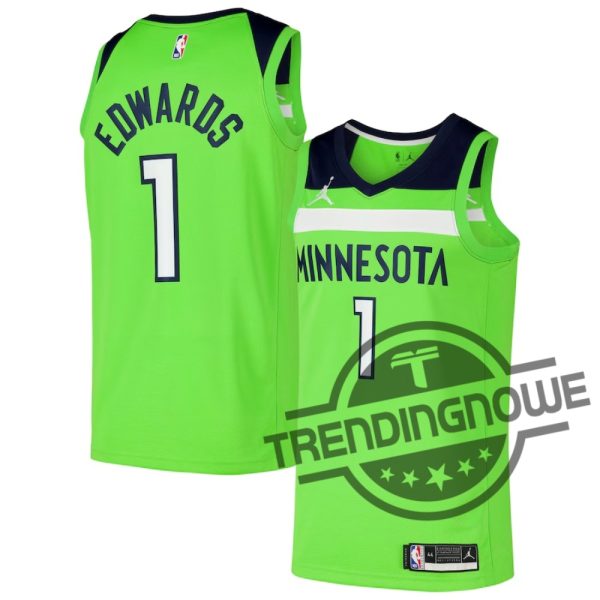 Anthony Edwards Jersey Anthony Edwards Minnesota Timberwolves Swingman Player Jersey Anthony Edwards Shirt trendingnowe 2